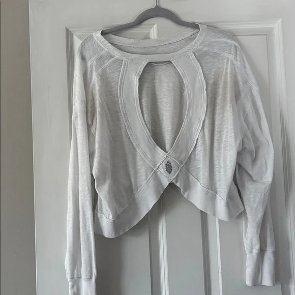 Free people FP movement my time layer open back crop top - Picture 4 of 5